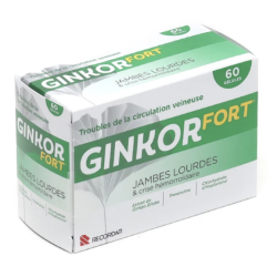 Ginkor Fort gélules Jambes lourdes