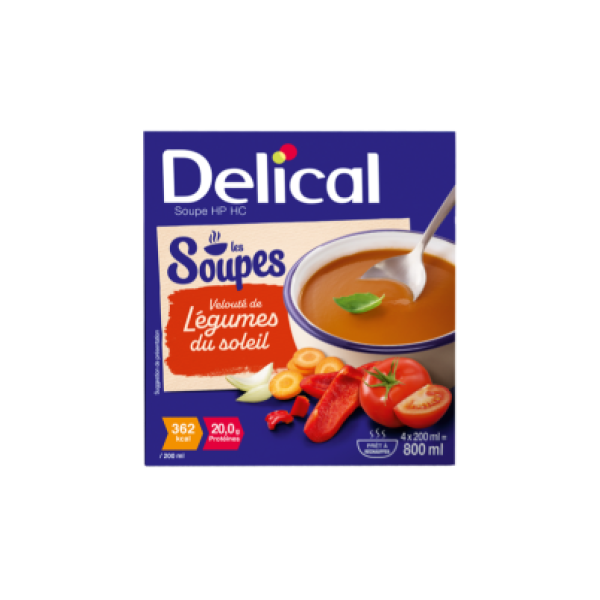 Velouté de légumes Delical 4x200 ml