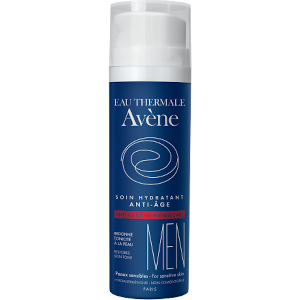 Soin Hydratant Anti-Âge Men Avène - Flacon de 50ml