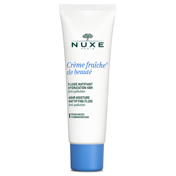 Crème Fraîche de Beauté Fluide Matifiant Hydratation 48H Nuxe - Tube de 50ml