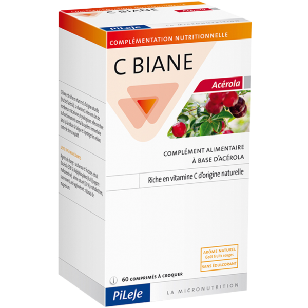 Complément Alimentaire C Biane Acérola Pileje