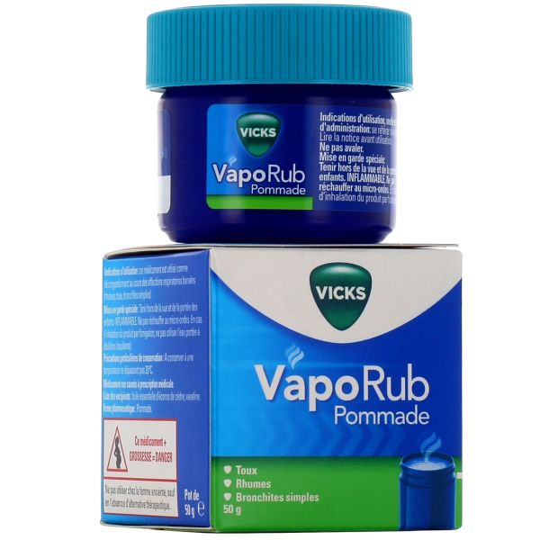 Vicks Vaporub Pommade Rhume Toux