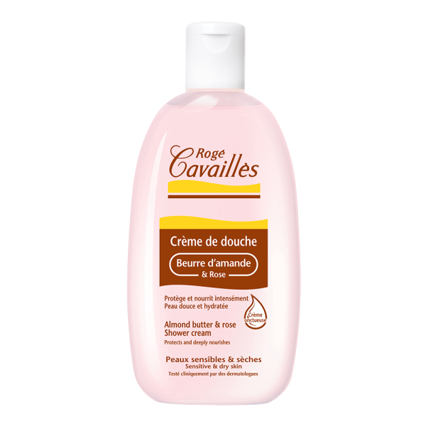 Crème de Douche Beurre d'Amande & Rose Rogé Cavaillès