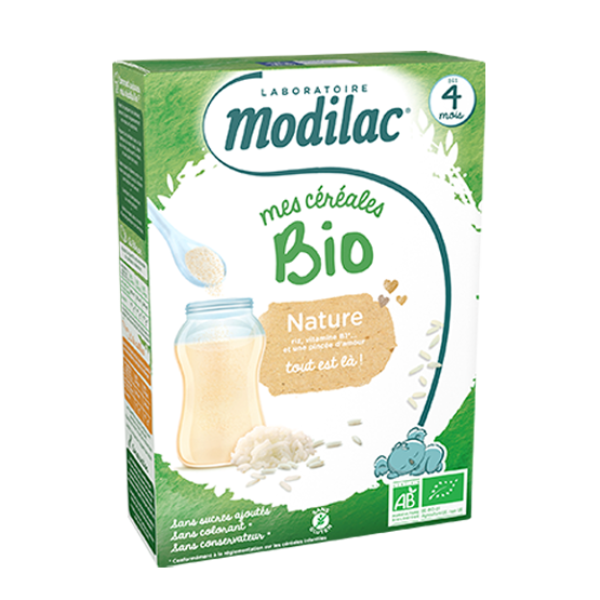 Modilac Céréales Bio Nature 250G