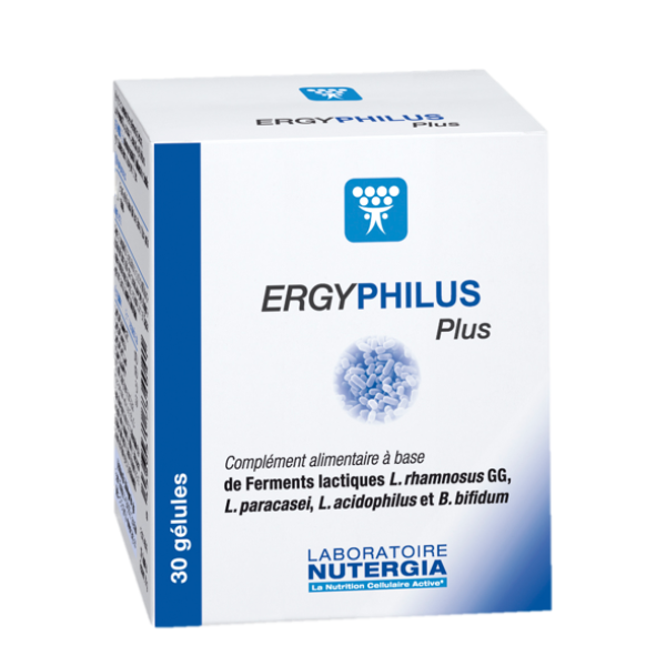 Ergyphilus Plus Probiotiques Lactobacillus rhamnosus Nutergia