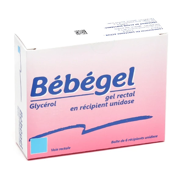 Bébégel gel rectal unidoses