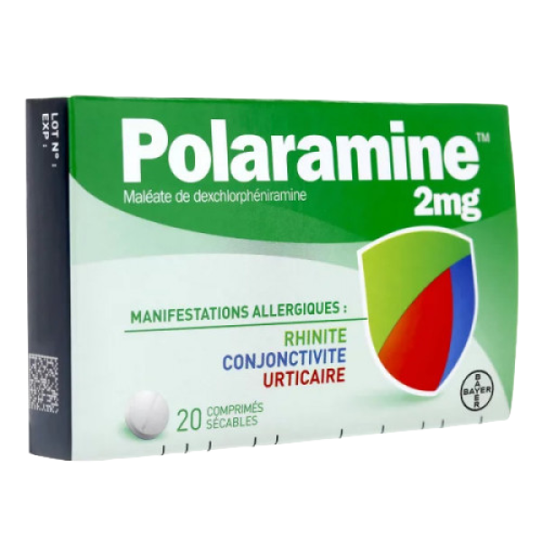 Polaramine 2Mg Cpr Bt20