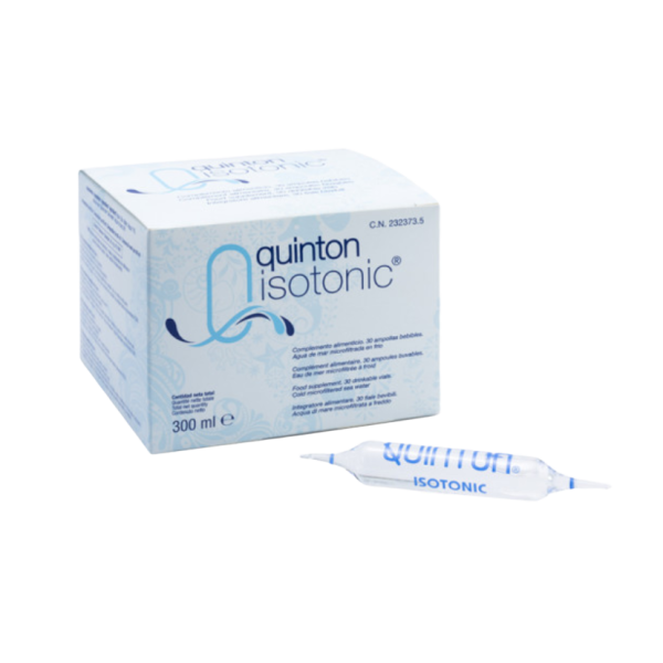 Eau de Quinton Ampoules buvables Isotonique - 30 ampoules