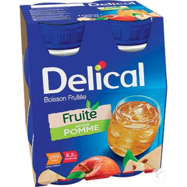 Boisson fruitée Delical 4x200 mL