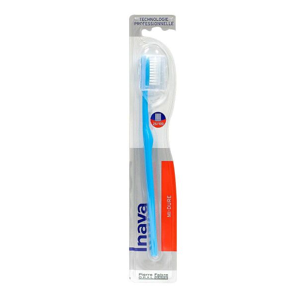 Brosse à dent - Mi-dure - Inava