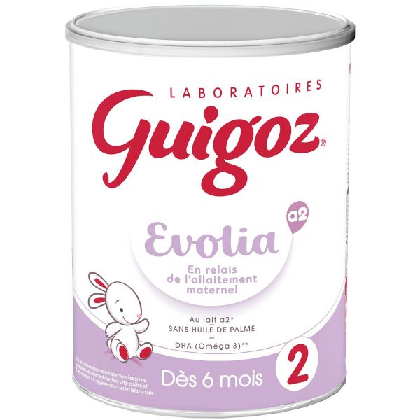 Guigoz Evolia A2 2ème âge 800g