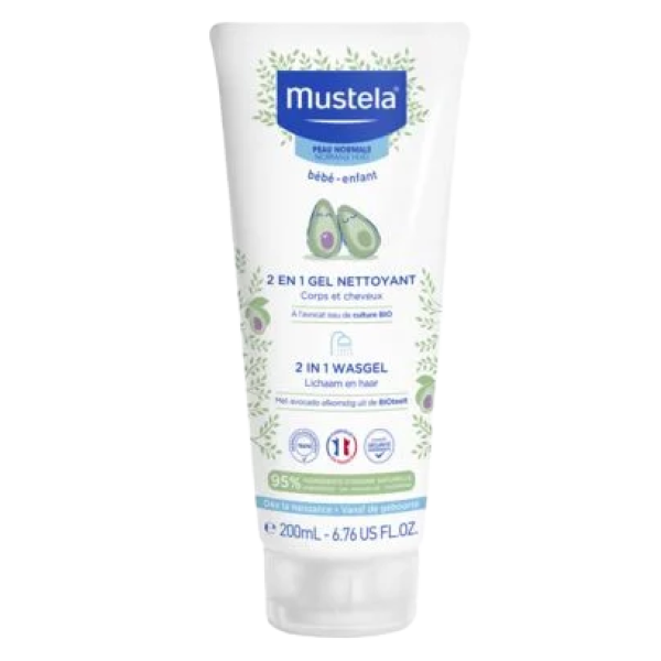 Gel Nettoyant 2 En 1 Mustela