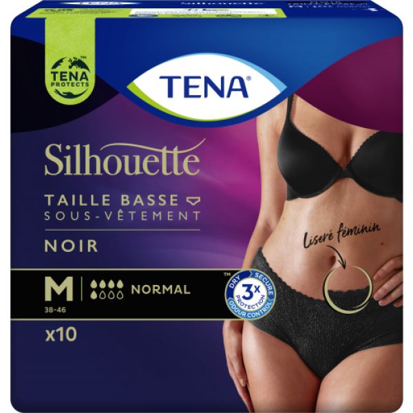 TENA SILHOUETTE - Culotte Absorbante Femme Discrète et Élégante