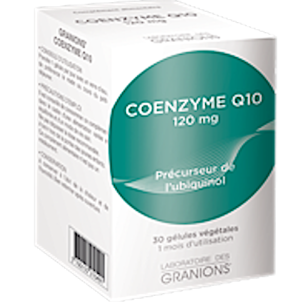 Granions Coenyme Q10 120mg Complément Alimentaire - 30 Gélules