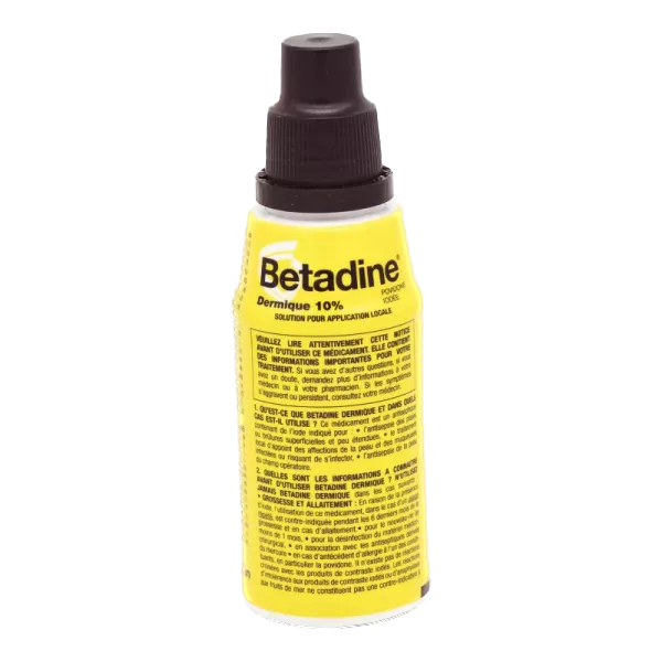 BETADINE 10% SOL LOC FL125ML