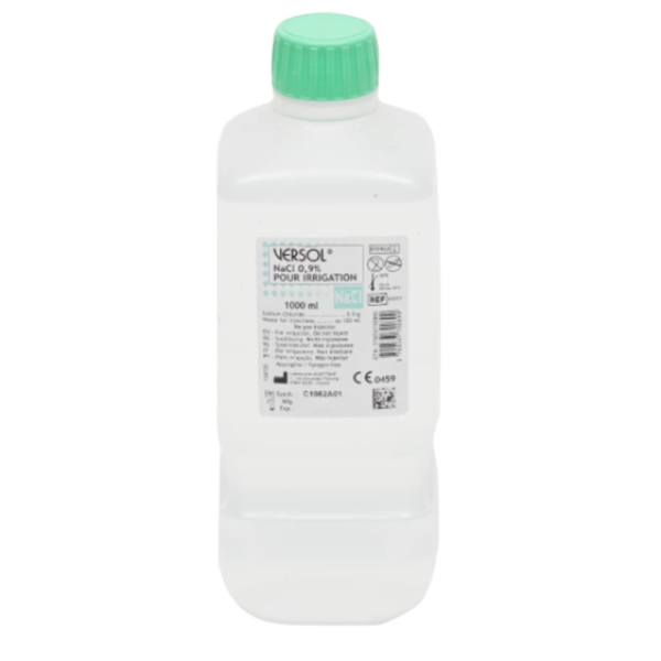 Versol Nacl 0.9% Sérum Physiologique Bouteille 1 Litre Plastique