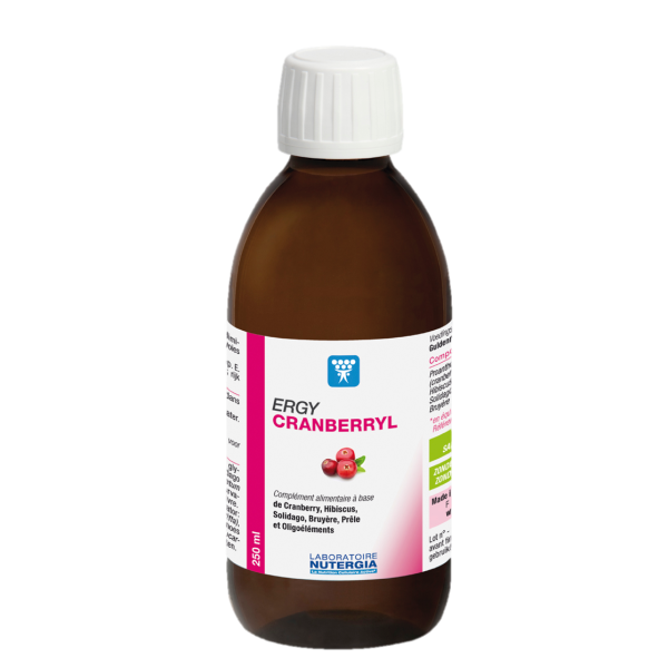 Ergycranberryl Confort Urinaire Nutergia - Flacon de 250 mL