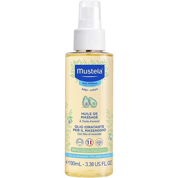 Huile de massage bébé - enfant Bio Mustela