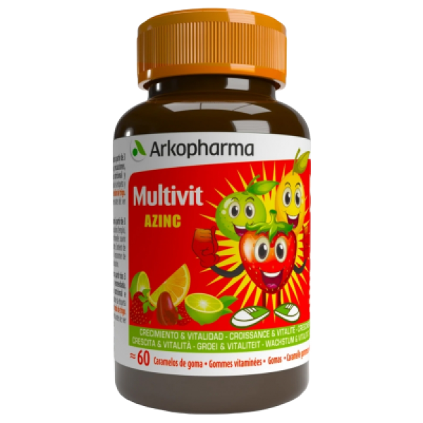 Multivit azinc enfant Arkopharma x60