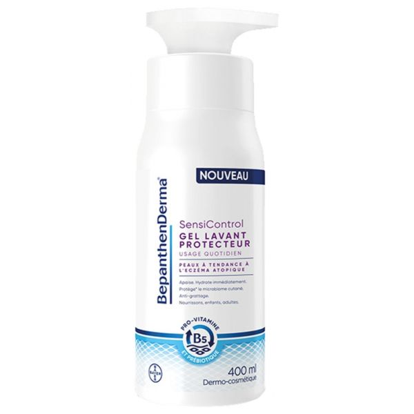 BepanthenDerma SensiControl Gel Lavant Protecteur 400 mL