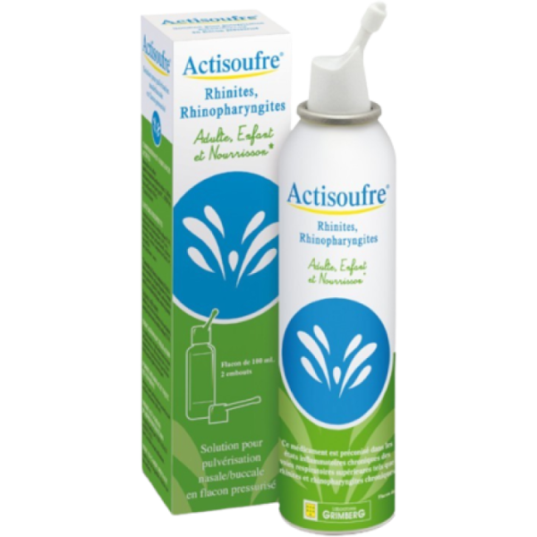 Actisoufre spray nasal / buccale 100 ml Grimberg