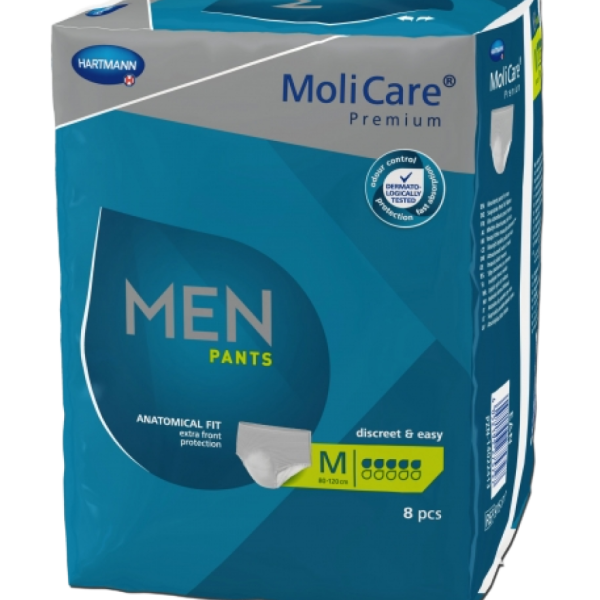 Molicare Premium Men PANTS 5 gouttes - Slip Absorbant pour Homme