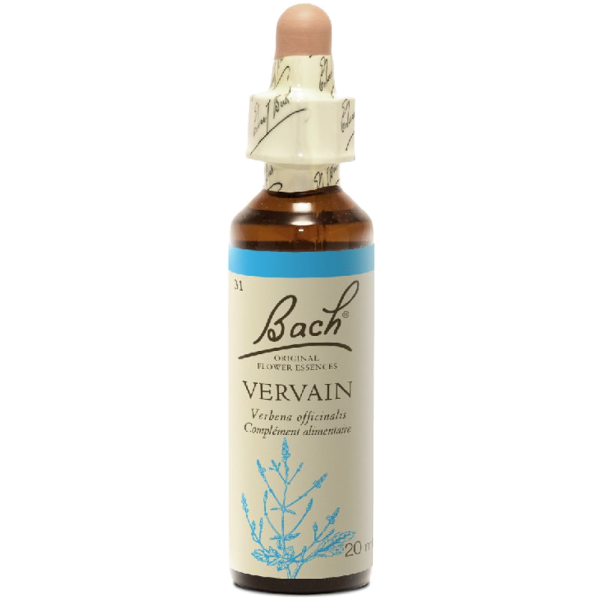 Vervain N°31 Fleur de Bach Original - Flacon de 20ml