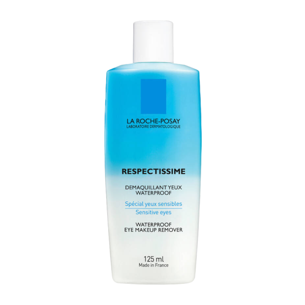 Respecctissime Démaquillant Yeux Waterproof Peaux Sensibles La Roche-Posay 125ml