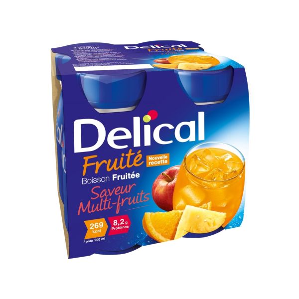 Boisson fruitée Delical 4x200 mL