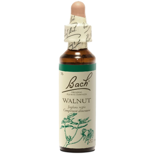 Walnut N°33 Fleur de Bach Original - Flacon de 20ml