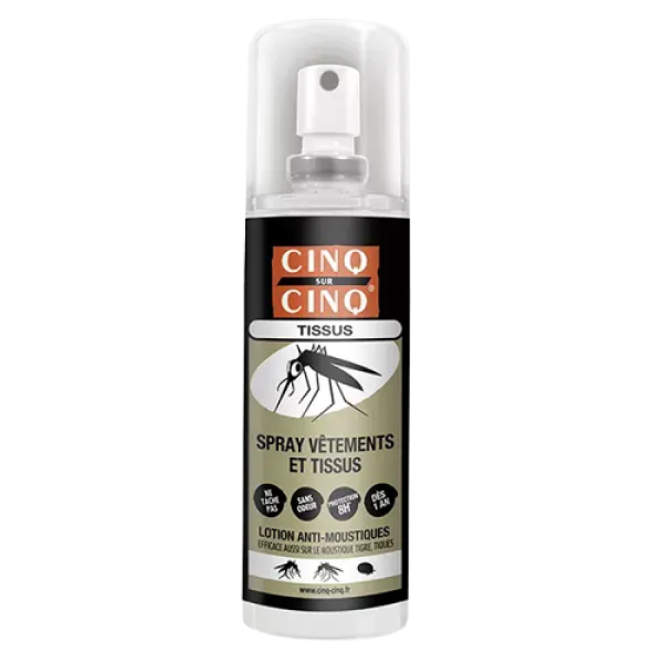 Anti-Moustique Tissus Cinq sur Cinq 100ml