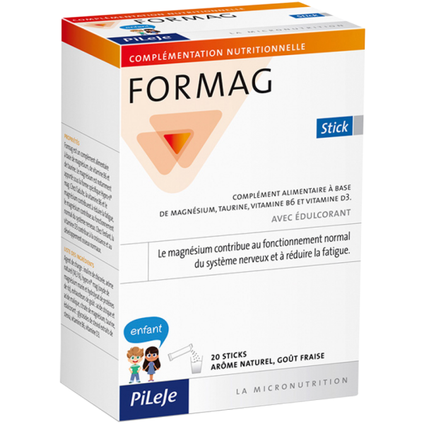 Complément Alimentaire Formag Stick Enfant Pileje - 20 Sticks