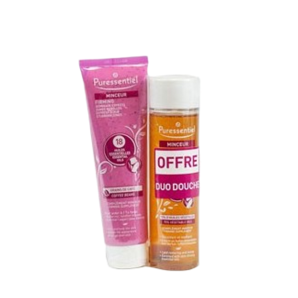 Offre Duo Douche Minceur Puressentiel Gommage + Huile