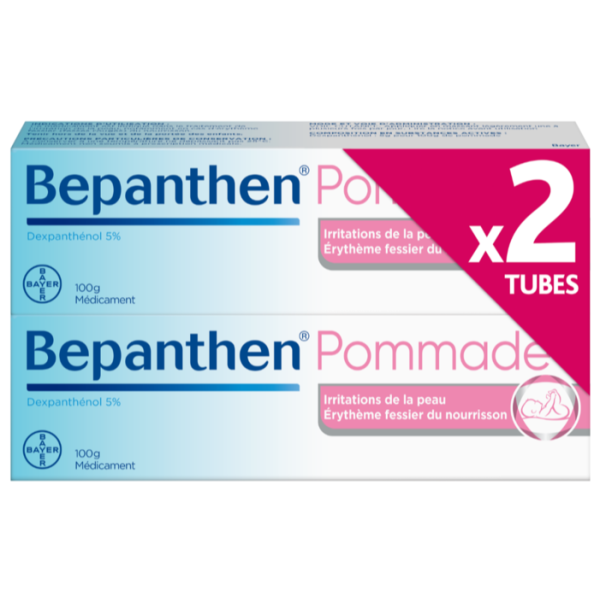 Bepanthen Pommade 5% 2 tubes 100g