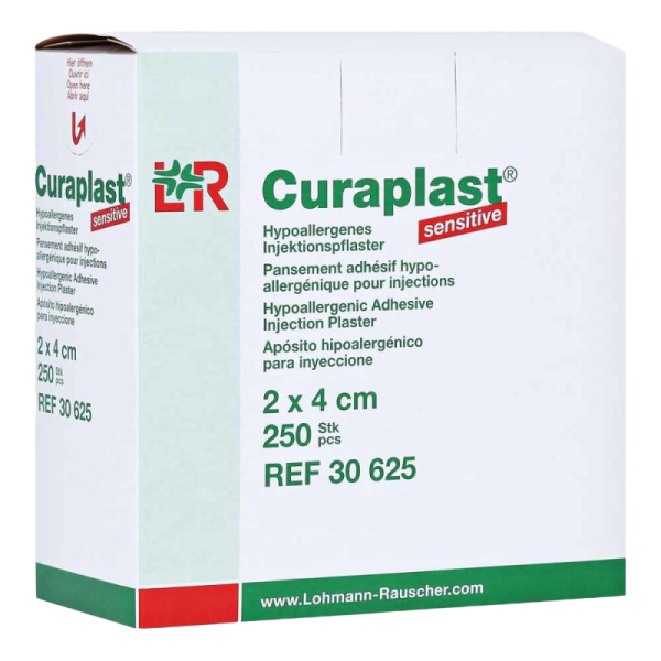 CURAPLAST PANSEMENT 2 x 4 cm (250) - Pour des soins sans douleur et adaptés aux peaux sensibles