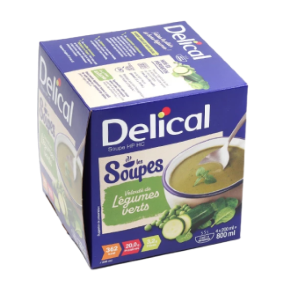 Velouté de légumes Delical 4x200 ml