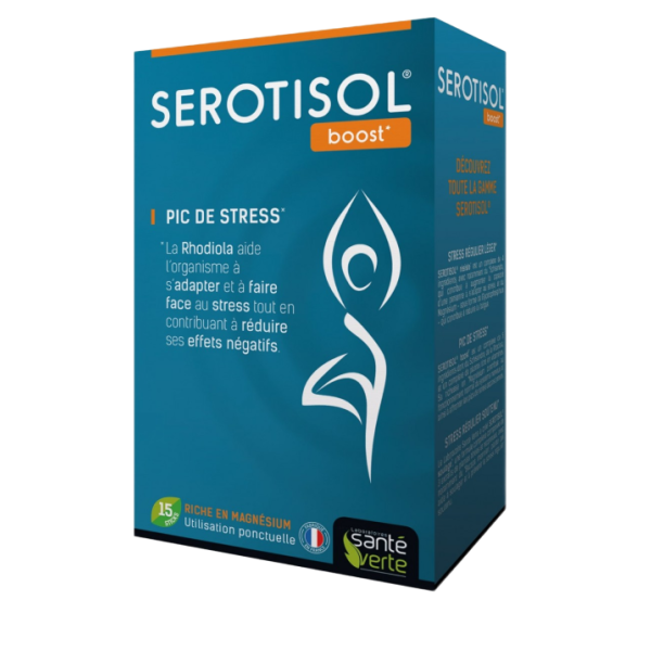 Santé Verte Serotisol Boost Contre Les Pics De Stress 15 stick