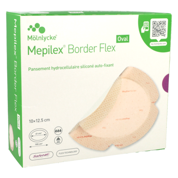 Mepilex Border Flex Oval Mölnlycke