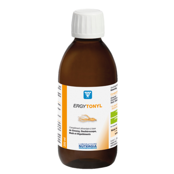 Ergytonyl photodynamisant au ginseng Nutergia - Flacon de 250 mL