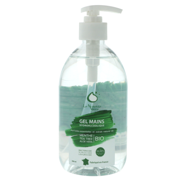 Gel Hydro-alcoolique avec Aloe Vera Majorel Flacon de 500 mL