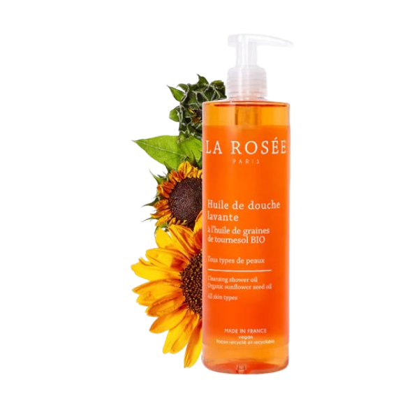 Huile de douche lavante Tournesol Bio La Rosée 400ml