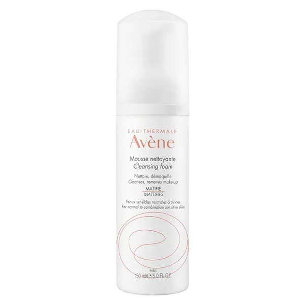 Avène Matifie Mousse Nettoyante peau sensible et mixtes 150ml