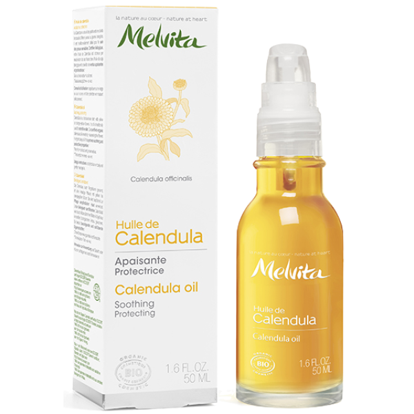 Huile Végétale de Calendula Bio Melvita - Flacon de 50ml