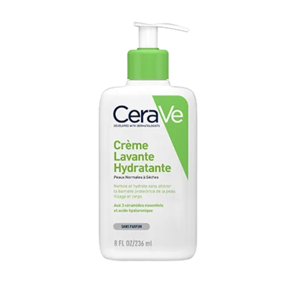 Crème lavante hydratante peaux sèches 473ml