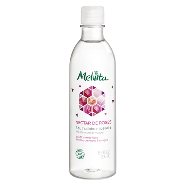 Nectar de Roses Eau Fraîche Micellaire Bio Melvita - Flacon de 200ml