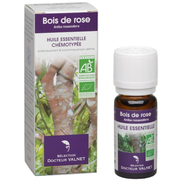 Huile Essentielle Biologique Bois de Rose Docteur Valnet - 10ml