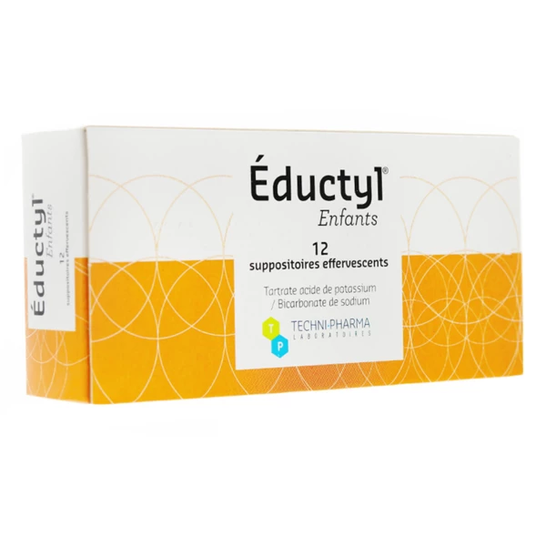 Eductyl enfants suppositoires effervescents