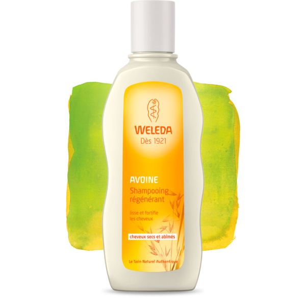 Shampooing régénérant à l'Avoine Weleda - Flacon de 190 ml