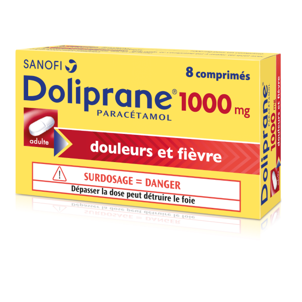 DOLIPRANE 1000MG CPR BT8