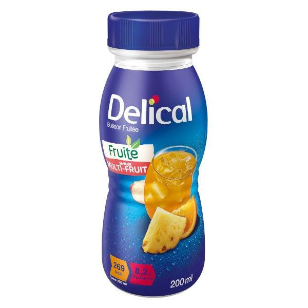 Boisson fruitée Delical 4x200 mL